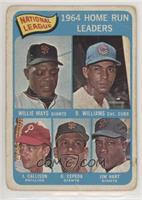 League Leaders - Willie Mays, Billy Williams, John Callison, Orlando Cepeda, Ji…