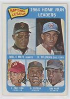 League Leaders - Willie Mays, Billy Williams, John Callison, Orlando Cepeda, Ji…