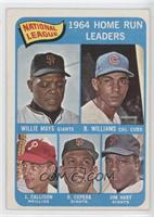 League Leaders - Willie Mays, Billy Williams, John Callison, Orlando Cepeda, Ji…