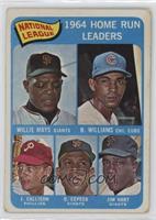 League Leaders - Willie Mays, Billy Williams, John Callison, Orlando Cepeda, Ji…