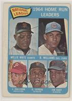 League Leaders - Willie Mays, Billy Williams, John Callison, Orlando Cepeda, Ji…