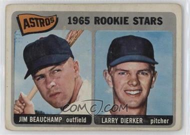 1965 Topps - [Base] #409 - 1965 Rookie Stars - Jim Beauchamp, Larry Dierker
