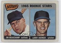 1965 Rookie Stars - Jim Beauchamp, Larry Dierker