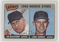 1965 Rookie Stars - Jim Beauchamp, Larry Dierker