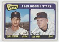 1965 Rookie Stars - Gary Dotter, Jay Ward