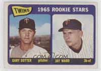 1965 Rookie Stars - Gary Dotter, Jay Ward