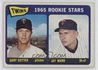 1965 Rookie Stars - Gary Dotter, Jay Ward [Good to VG‑EX]