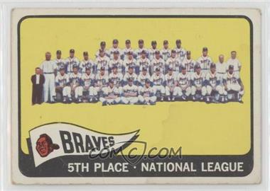 1965 Topps - [Base] #426 - Milwaukee Braves Team [Good to VG‑EX]