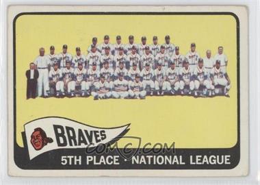 1965 Topps - [Base] #426 - Milwaukee Braves Team [Poor to Fair]