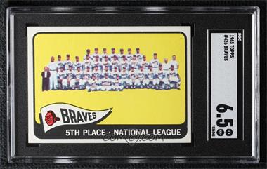 1965 Topps - [Base] #426 - Milwaukee Braves Team [SGC 6.5 EX/NM+]