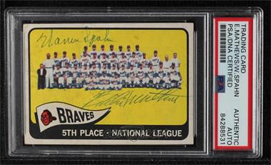 1965 Topps - [Base] #426 - Milwaukee Braves Team [PSA/DNA Encased]