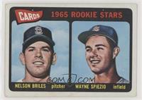 1965 Rookie Stars - Nelson Briles, Wayne Spiezio