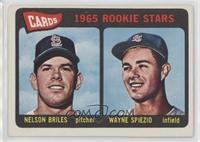 1965 Rookie Stars - Nelson Briles, Wayne Spiezio