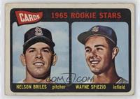 1965 Rookie Stars - Nelson Briles, Wayne Spiezio