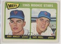 1965 Rookie Stars - Jerry Hinsley, Gary Kroll