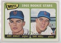 1965 Rookie Stars - Jerry Hinsley, Gary Kroll