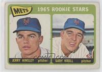 1965 Rookie Stars - Jerry Hinsley, Gary Kroll [Good to VG‑EX]
