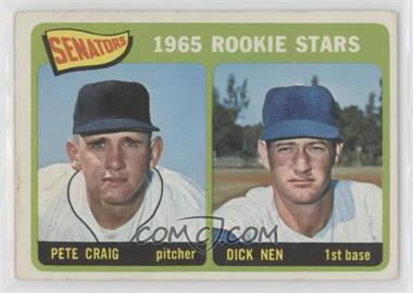 1965 Topps - [Base] #466 - 1965 Rookie Stars - Pete Craig, Dick Nen
