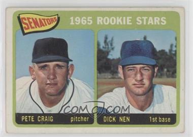 1965 Topps - [Base] #466 - 1965 Rookie Stars - Pete Craig, Dick Nen