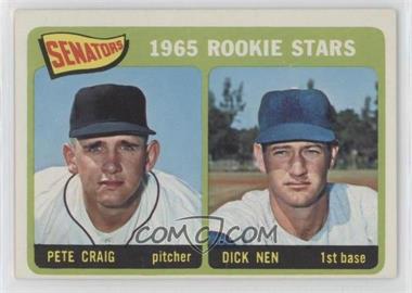 1965 Topps - [Base] #466 - 1965 Rookie Stars - Pete Craig, Dick Nen