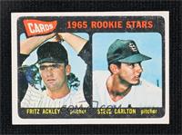 1965 Rookie Stars - Fritz Ackley, Steve Carlton [Poor to Fair]