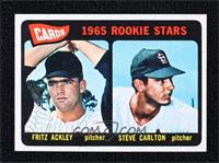 1965 Rookie Stars - Fritz Ackley, Steve Carlton