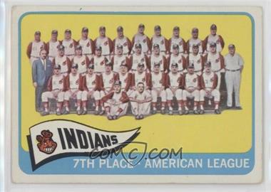 1965 Topps - [Base] #481 - Cleveland Indians Team