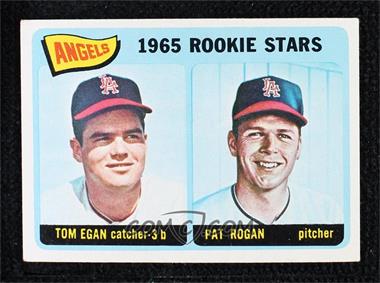 1965 Topps - [Base] #486 - 1965 Rookie Stars - Tom Egan, Pat Rogan