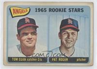 1965 Rookie Stars - Tom Egan, Pat Rogan [Poor to Fair]