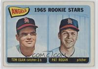 1965 Rookie Stars - Tom Egan, Pat Rogan [Good to VG‑EX]