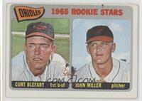 1965 Rookie Stars - Curt Blefary, John Miller [Good to VG‑EX]