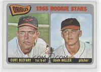 1965 Rookie Stars - Curt Blefary, John Miller