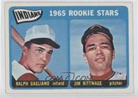 1965 Rookie Stars - Ralph Gagliano, Jim Rittwage