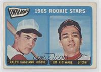 1965 Rookie Stars - Ralph Gagliano, Jim Rittwage