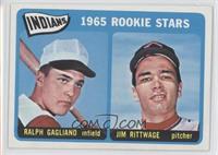 1965 Rookie Stars - Ralph Gagliano, Jim Rittwage
