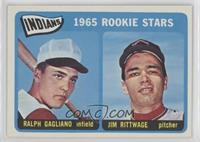 1965 Rookie Stars - Ralph Gagliano, Jim Rittwage