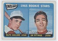 1965 Rookie Stars - Ralph Gagliano, Jim Rittwage [Good to VG‑EX]