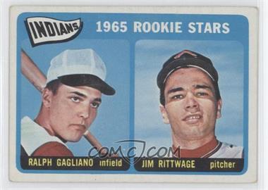 1965 Topps - [Base] #501 - 1965 Rookie Stars - Ralph Gagliano, Jim Rittwage [Good to VG‑EX]