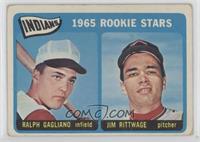 1965 Rookie Stars - Ralph Gagliano, Jim Rittwage [Poor to Fair]