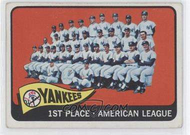 1965 Topps - [Base] #513 - New York Yankees Team