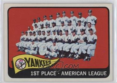 1965 Topps - [Base] #513 - New York Yankees Team