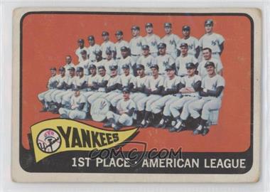 1965 Topps - [Base] #513 - New York Yankees Team [Good to VG‑EX]