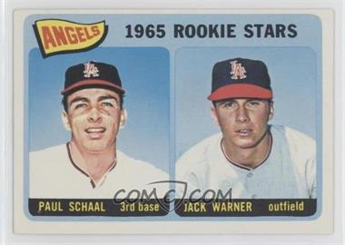 1965 Topps - [Base] #517 - 1965 Rookie Stars - Paul Schaal, Jackie Warner