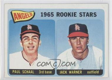 1965 Topps - [Base] #517 - 1965 Rookie Stars - Paul Schaal, Jackie Warner