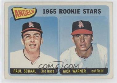 1965 Topps - [Base] #517 - 1965 Rookie Stars - Paul Schaal, Jackie Warner