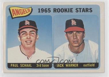 1965 Topps - [Base] #517 - 1965 Rookie Stars - Paul Schaal, Jackie Warner