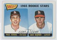 1965 Rookie Stars - Paul Schaal, Jackie Warner