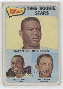 1965 Topps - [Base] #537 - High # - Marcelino Lopez, Rudy May, Phil Roof [Poor to Fair]