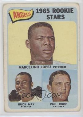 1965 Topps - [Base] #537 - High # - Marcelino Lopez, Rudy May, Phil Roof [Poor to Fair]