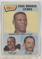 High # - Marcelino Lopez, Rudy May, Phil Roof [Poor to Fair]